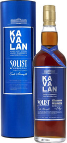 Виски тайваньский «Kavalan Solist Vinho Barrique (58,6%)» в подарочной упаковке, 0.7 л