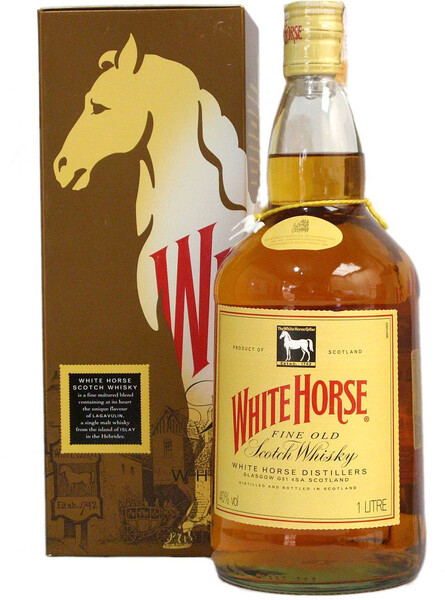Виски White Horse 1 л в коробке