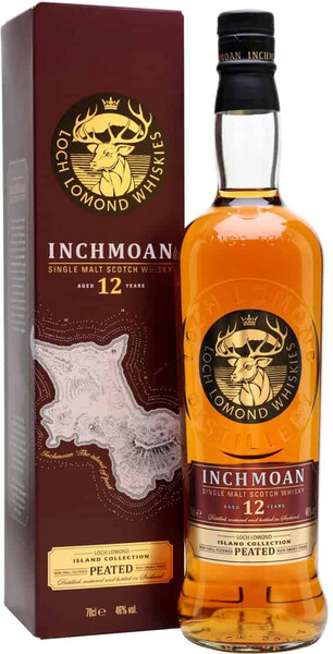Виски Inchmoan 12 y.o. Single Malt Scotch Whisky (gift box) 0.7л