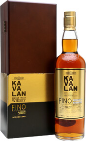 Виски тайваньский «Kavalan Solist Fino Sherry Cask Single Cask Strength» в деревянной коробке, 0.7 л