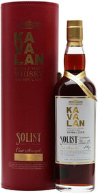Виски Kavalan Solist Oloroso Sherry Cask Single Cask Strength 0.7 л в коробке