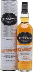 Виски Glengoyne Cask Strength Highland Single Malt Scotch Whisky (gift box) 0.7л