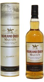 Виски Highland Queen Majesty Classic Single Malt Scotch Whisky (gift box) 0.7л