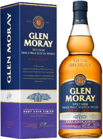 Виски Glen Moray Single Malt Elgin Сlassic Port Cask Finish в подарочной упаковке Шотландия, 0,7 л