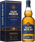 Виски «Glen Moray Elgin Heritage 18 years» в подарочной упаковке, 0.7 л