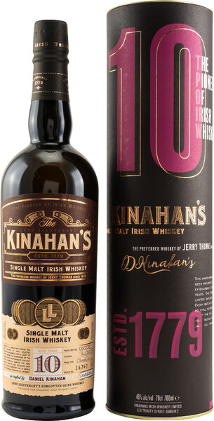 Виски Kinahans Single Malt 10 years 0.7 л в коробке