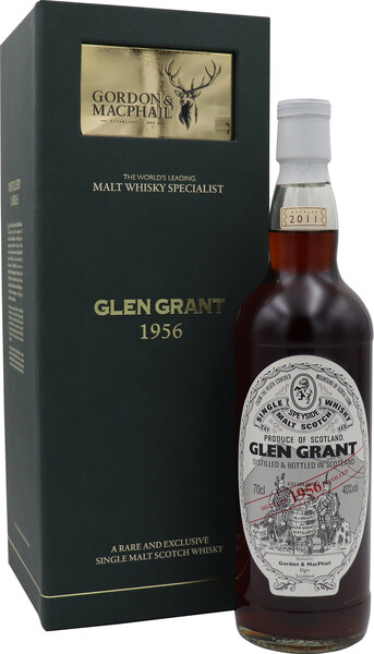Виски Gordon and Macphail Glen Grant 1956 0.7 л в коробке