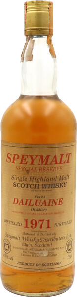 Виски Gordon and Macphail Dailuaine 1971 0.75 л