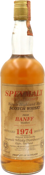 Виски Gordon and Macphail Banff 1974 0.75 л