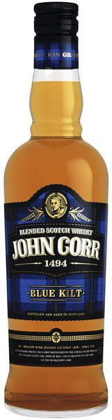 Виски шотл.купаж.Джон Корр Синий Килт 3года 40% 0,5л