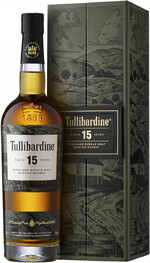 Виски Tullibardine 15 Years Old 0.7 л в коробке