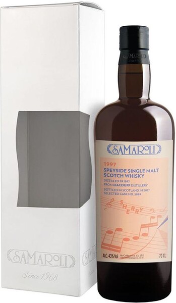 Виски Samaroli Macduff Sherry 1997 0.7 л в коробке