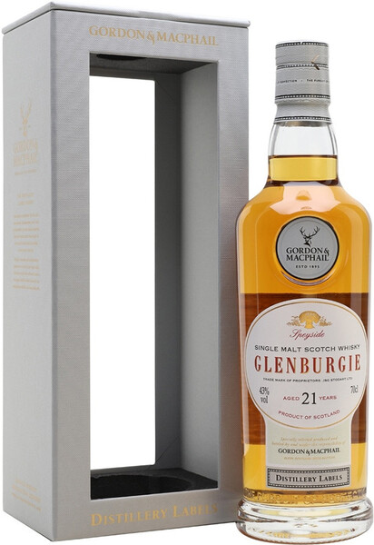 Виски Gordon and Macphail Glenburgie 21 Years Old 0.7 л в коробке