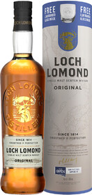 Виски Loch Lomond Original Single Malt 0.7 л с бокалом