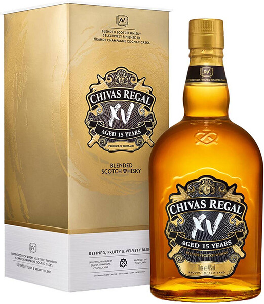 Виски Chivas Regal 15 YO 1 л в коробке