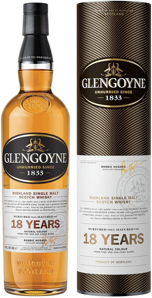 Виски Glengoyne 18 Years Old, gift box 0.7 л