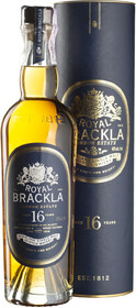 Виски Royal Brackla 16 y.o. Highland single malt scotch whisky (gift box) 0.7л