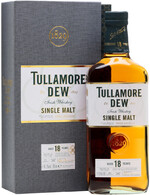 Виски Tullamore D.E.W. Single Malt 18 лет 0,7 л в подарочной упаковке