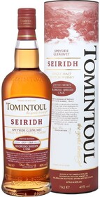 Виски Tomintoul Seiridh Speyside Glenlivet Oloroso Sherry Cask Single Malt Scotch Whisky (gift box) 0.7л