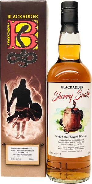 Виски Blackadder Sherry Snake 0.7 л в коробке
