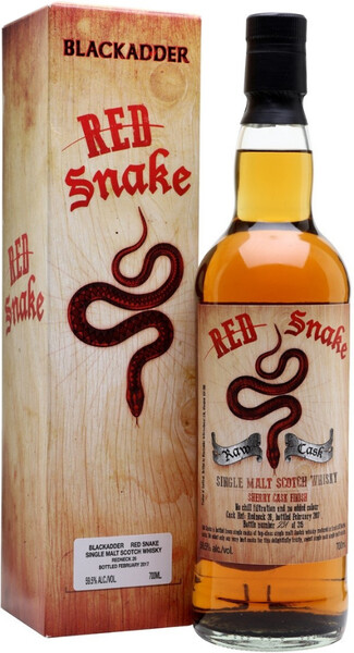 Виски Blackadder Red Snake Single Malt Scotch 0.7 л в коробке