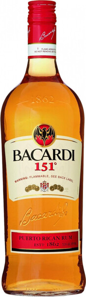 Ром Bacardi 151 0.75 л