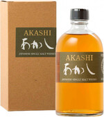Виски японский «Akashi Single Malt» в подарочной упаковке, 0.5 л
