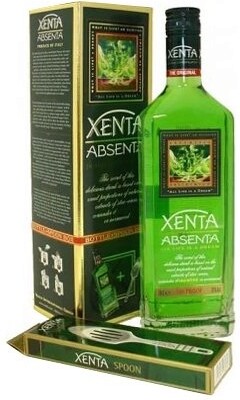 Абсент Xenta 0.7 л с ложкой