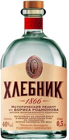 Водка Polugar Khlebnik 0.5 л