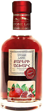 Водка Stone Land Гранат 40 % алк., Армения, 0,2 л