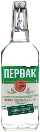 Водка Первак домашний ржаной 0.5 л
