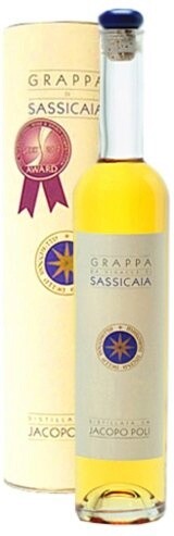 Граппа Poli Grappa di Sassicaia 0.5 л в коробке