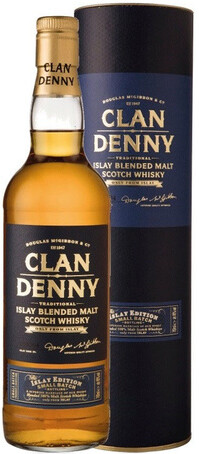 Виски Clan Denny Islay 0.7 л в тубе