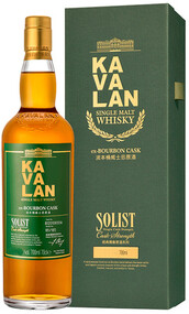 Виски Kavalan Solist ex-Bourbon Cask Single Cask Strength 57.8% 0.7 л