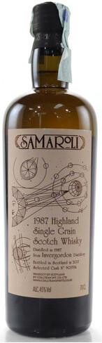 Виски Samaroli Invergordon 1987 0.7 л