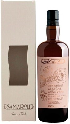 Виски Samaroli Invergordon 1987 0.7 л в коробке