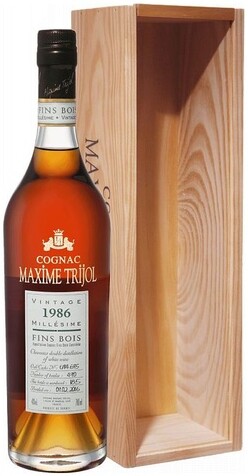 Коньяк Maxime Trijol Cognac Fins Bois 1986 (gift box) 1986 0.7л