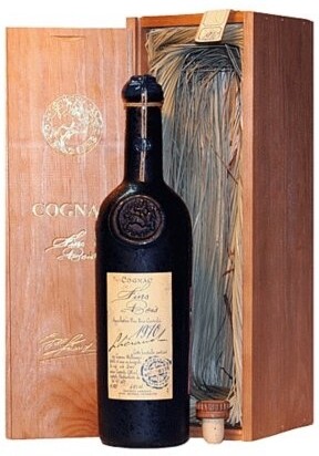 Коньяк Lheraud Cognac 1975 Petite Champagne 0.7 л в коробке