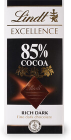 Шоколад Lindt 85%горький 100г