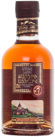 Коньяк Страна Камней 7 лет 0.2 л