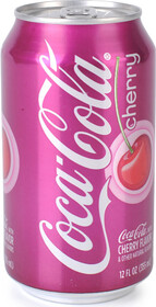 Газированный напиток Coca Cola Cherry 355 мл., ж/б