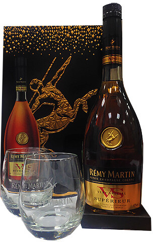 Коньяк Remy Martin VS 0.7 л с 2 бокалами