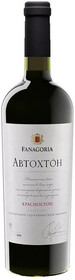 Вино Avtohton Krasnostop Kuban'. Tamanskiy Poluostrov Fanagoria 0.75л