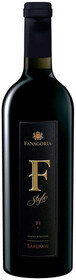 Вино красное сухое «F-Style Saperavi», 0.75 л