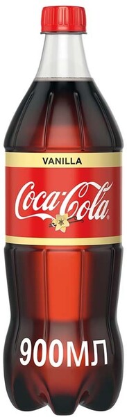 Напиток Coca-Cola Vanilla сильногазированный, 900мл