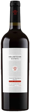 ВИНО КРАСНОЕ СУХОЕ «GOLUBITSKOE ESTATE RED BLEND»  0.75 л