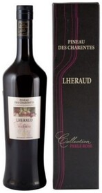 Вино Lheraud Pineau des Charentes Collection Perle Rose роз сладкое 0,75л