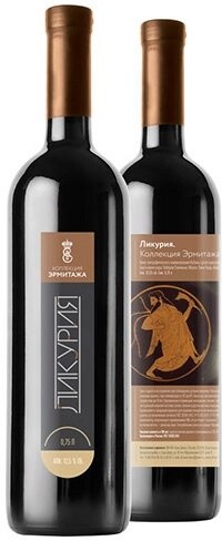 Вино Лефкадия Ликурия Коллекция Эрмитажа Красное Сухое 0.75 л