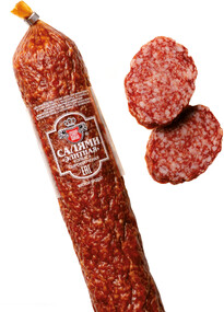 Колбаса сырокопченая ВЕЛЕС Элитная Салями, 200г