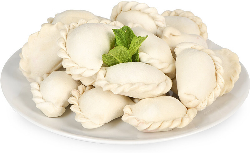 Вареники с вишней постные ручной лепки Городской   супермаркет 500г Россия